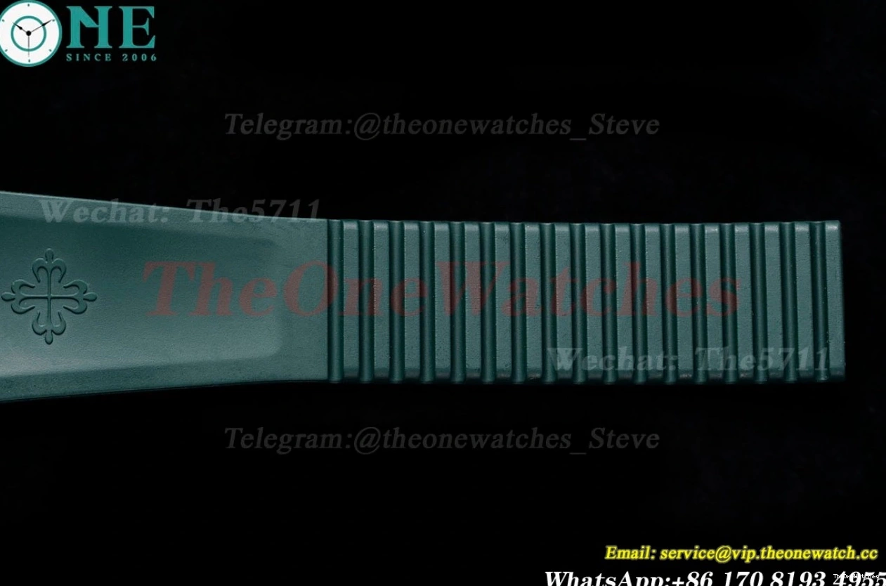 5711 AMGF RU MY9015 Green Nautilus AET Cer Dial 40mm Textured 0409